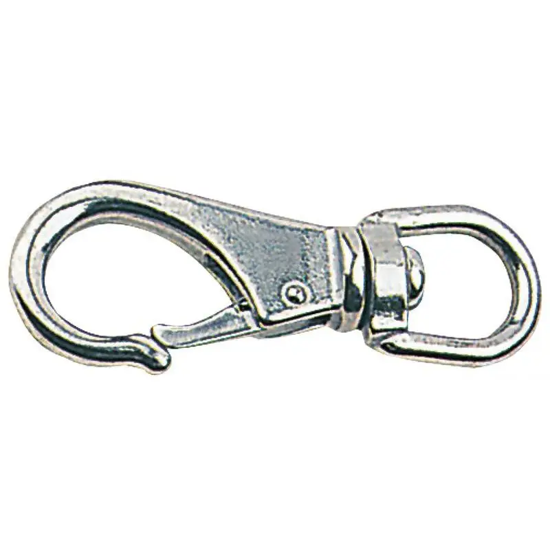 Moschettone in Acciaio Inox AISI 316 con Girella 83 mm per Fiocco ad Occhio Chiuso - Alta Qualità Nautica Osculati Offerta