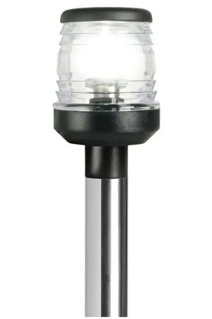 A Buon Prezzo Asta 360° 60 cm Standard Fanale Nero Osculati per Imbarcazioni sotto i 20 m con Base in Acciaio Inox AISI 316 e Regolazione Autobloccante - Funzione Portabandiera Inclusa
