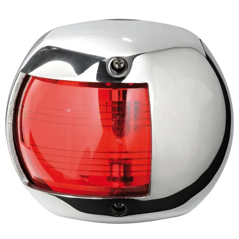 Ultima Occasione Fanale Classic 12 in Acciaio Inox Rosso Osculati per Imbarcazioni fino a 12 m - Certificato COLREG72