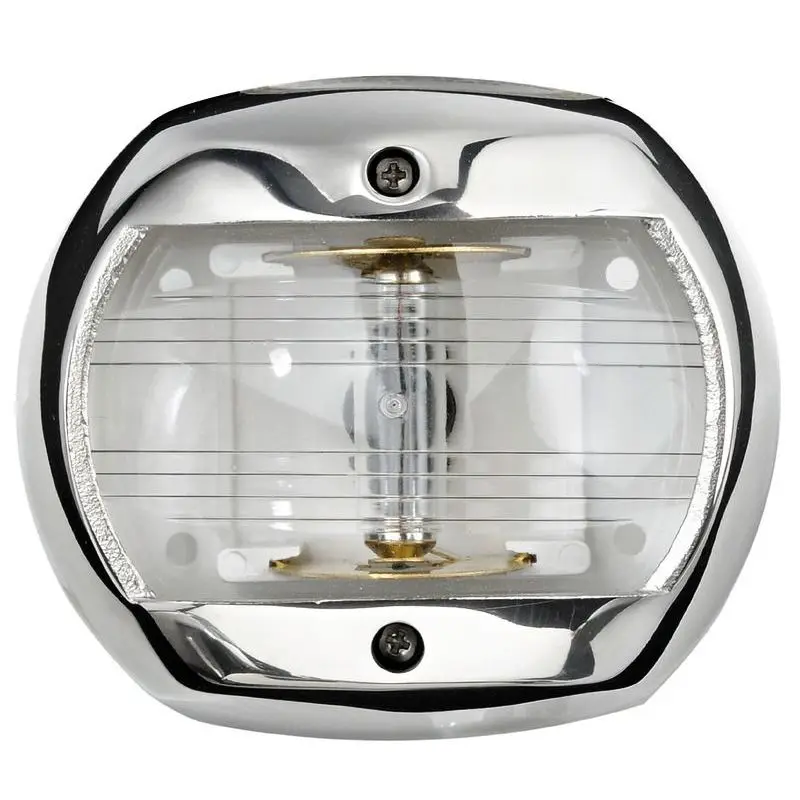 Prezzo Basso Fanale Classic 12 in Acciaio Inox per Poppa Bianco Osculati - Certificato COLREG 72 per Imbarcazioni fino a 12 m