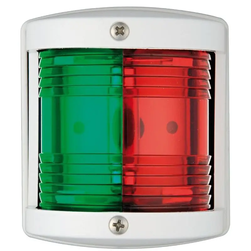 Fanale U77 Rosso/Verde/Bianco Osculati Omologato RINA per Imbarcazioni fino a 12 m - Fanalini Stagni e Facili da Installare Prezzo Conveniente