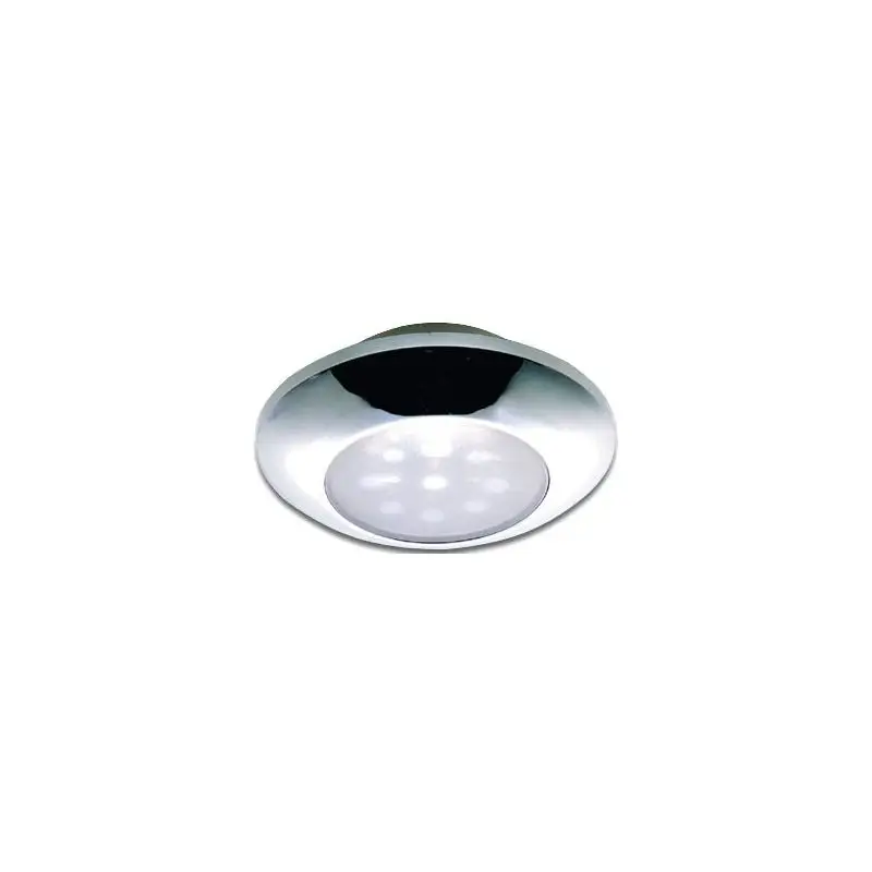 Plafoniera Stagna LED Cromata in ABS per Imbarcazioni - Illuminazione Nautica di Qualità Prezzo Basso
