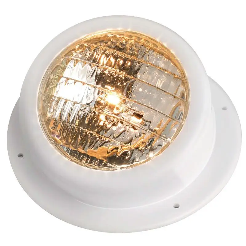 Faro da plancetta inclinato 12 V 35 W con cavo d'alimentazione per barche e nautica - Sealed Beam incluso per illuminazione efficace della superficie dell’acqua. Ordina Subito
