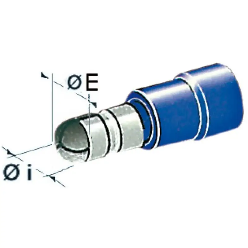 Terminali cilindrici maschio 2,5-6 mm² per impianti elettrici nautici - Osculati A Buon Prezzo