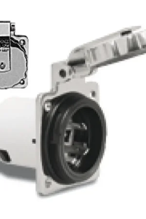 Presa Inox Marinco 16 A - Presa Stagna in Termopolimero ad Alta Resistenza con Contatti in Ottone Nichelato per Nautica e Vela Occasione