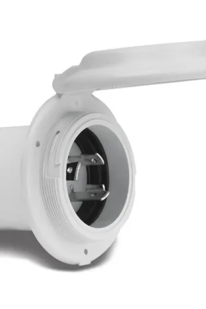 Professionale Presa Marinco Valox 16-30 A Frontale Tondo - Presa Stagna in Termopolimero Alta Resistenza con Contatti in Ottone Nichelato per Nautica e Barche