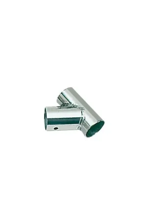 Raccordo Inox T 60° 22 mm in Acciaio AISI 316 Lucidato a Specchio per Nautica e Vela Reso Gratuito