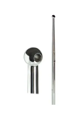 Acquista Ora Candeliere Inox 610 mm Lucidato a Specchio Ø 25 mm con Testina e Tubetto in Acciaio Inox AISI 316 per Barche e Nautica