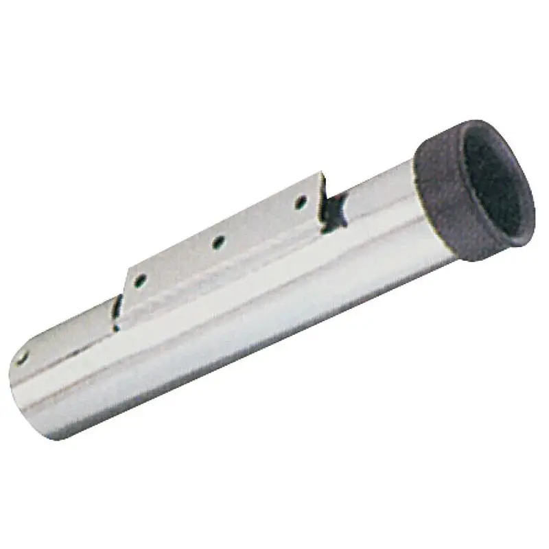 Portacanne Inox Sfilabile 45 mm con Baionetta in Acciaio Lucidato a Specchio e Boccola in Gomma - Accessorio Nautico di Alta Qualità Di Tendenza