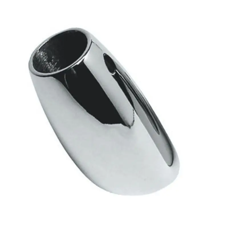 Base Tronco-Ovoidale in Acciaio Inox AISI 316 Lucidato per Pulpiti con Fissaggio Prigioniero 8 mm per Imbarcazioni Pagamento Sicuro