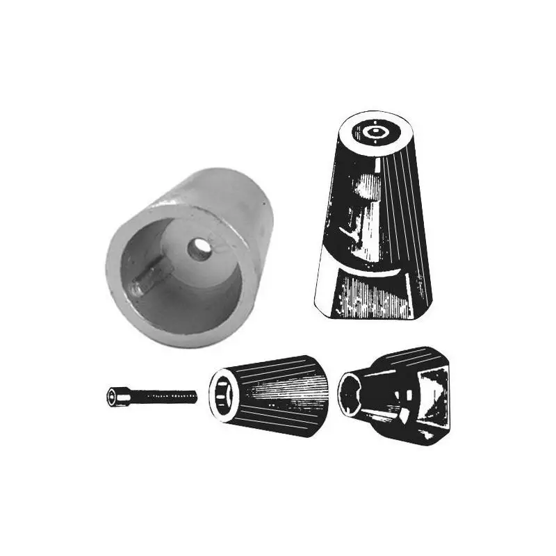 Ogive Complete mm 20 Tecnoseal con Zinco Intercambiabile per Imbarcazioni Nautiche Prezzo Basso