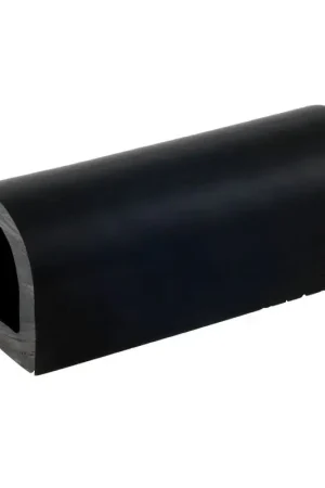 Profilo PVC Nero Flessibile 70 x 70 mm - Barra da 2 m per Barche da Lavoro Offerta