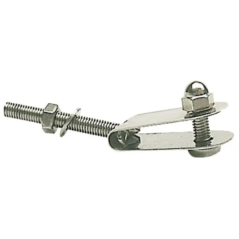 Bestseller Gancetto Inox Snodato Universale per Fissaggio Parabrezza Nautico