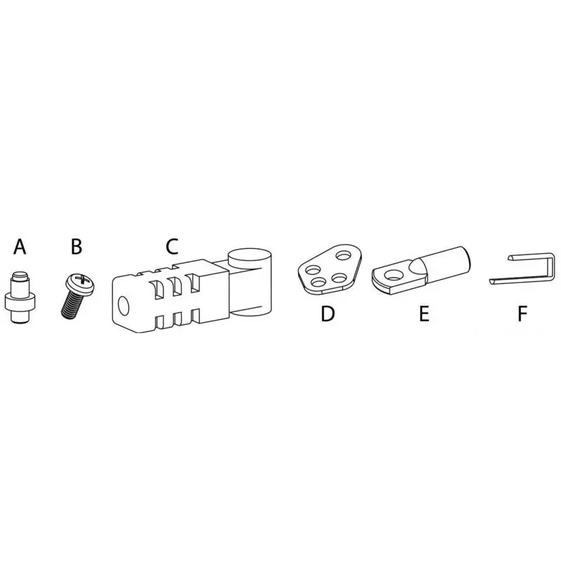 Kit Adattamento Cavi K 67 Ultraflex per Nautica e Vela - Accessorio Essenziale per Barche Ultime Pezzi