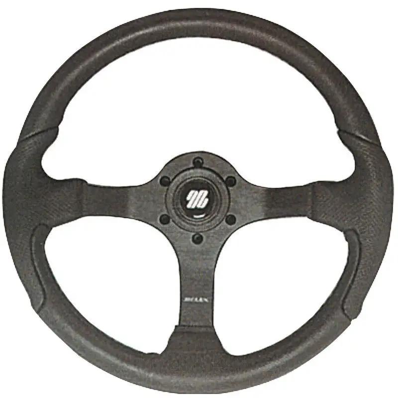 Miglior Prezzo Volante Nisida 350 mm con Corona in Polimetano Morbido e Razze in Alluminio per Barche e Yacht - Accessorio Nautico di Alta Qualità