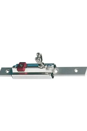 Supporto a Forcella in Alluminio Anodizzato per Rotaia 32x6 con Supporto Tendalino in Acciaio Inox e Slitte Interne in Nylon Anti-Frizione e Anti-Rumore Nuova Collezione