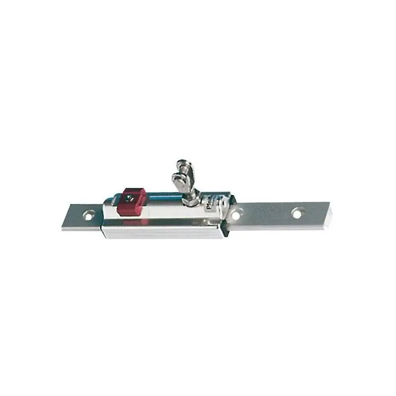 Supporto a Forcella in Alluminio Anodizzato per Rotaia 32x6 con Supporto Tendalino in Acciaio Inox e Slitte Interne in Nylon Anti-Frizione e Anti-Rumore Nuova Collezione