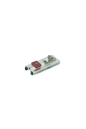 A Buon Prezzo Carrello con supporto parete mm 32 in alluminio anodizzato e acciaio inox, slitte interne in nylon anti-frizione e anti-rumore, per tende nautiche.