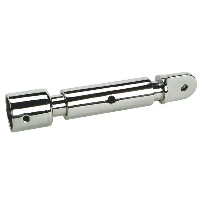 Prezzo Basso Tenditore 22 mm in Acciaio Inox AISI 316 Lucidato per Capottina Nautica - Sistema di Tensionamento Facile e Veloce senza Smontaggio