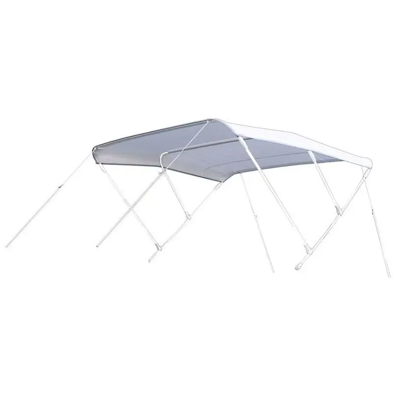 Tendina Pieghevole Impermeabile 124/140 cm in Alluminio Bianco - Tessilmare, Universale e Resistente agli UV, Facilmente Ripiegabile con Custodia Inclusa Prezzo Scontato