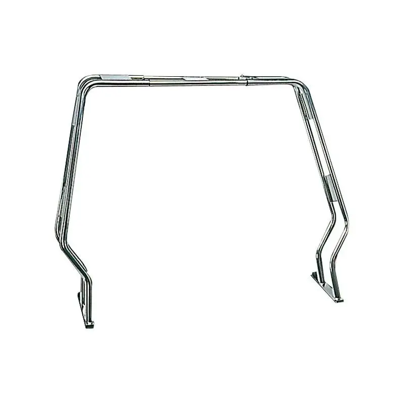 Sconto Roll Bar Inox Abbattibile Osculati - Struttura Robusta in Acciaio Inox con Piani d'Appoggio per Fanali e Trombe, Regolazione Telescopica per la Nautica e Barche