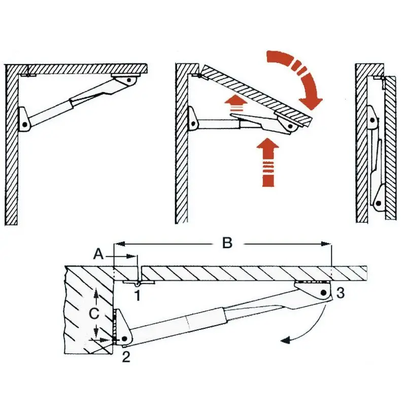 Prezzo Conveniente Supporto Tavolo Rakego 60 kg per Tubolari da 20 a 35 mm in Alluminio Anodizzato - Leggero, Robusto e Facile da Installare
