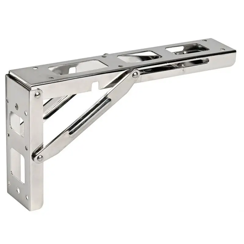Braccio Pieghevole Heavy Duty in Acciaio Inox Lucidato a Specchio per Tavoli e Sedie Nautiche Offerta