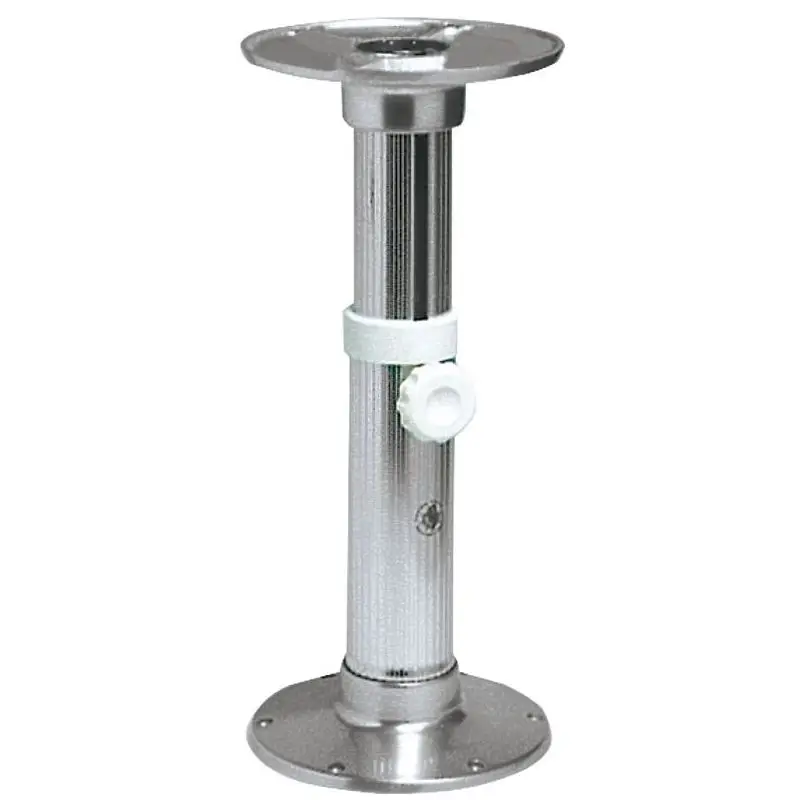 Ultimissimo Modello Supporto Tavolo Girevole Osculati 56-78 cm - Alluminio Anodizzato con Boccole in Nylon Antifrizione - Alta Qualità per Imbarcazioni