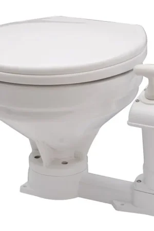 WC Manuale Tazza Grande Osculati - Design Moderno e Robusto con Raccordo Lavaggio Spray Nozzle per Pulizia Efficace e Installazione Flessibile Soddisfatti O Rimborsati