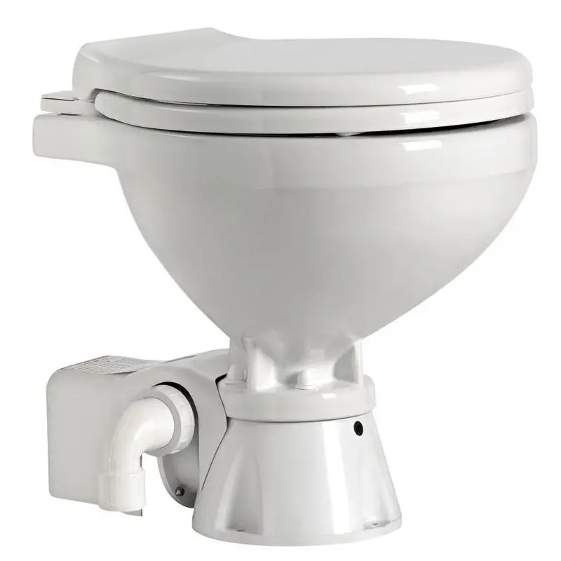 WC SilentCompact 24 V con Tavoletta SoftClose e Pannello di Comando Inclusi - Raccordo Lavaggio Spray Nozzle per Pulizia Efficace Consegna Rapida