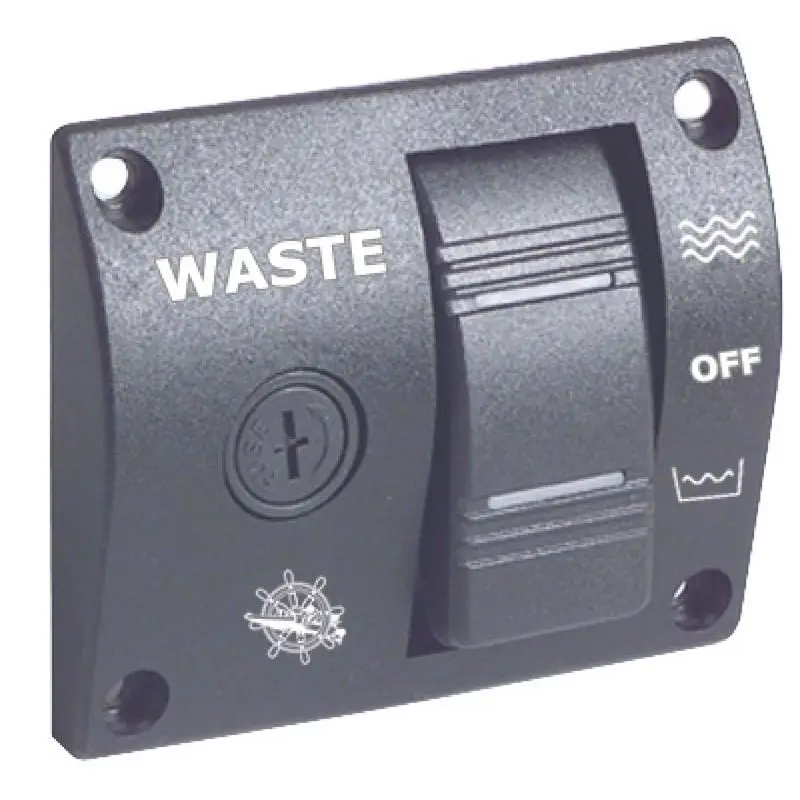 Promozione Esclusiva Pannello Opzionale Valvola Y Elettrificata 12/24 V con Interruttore ON-OFF-ON per Nautica - Osculati