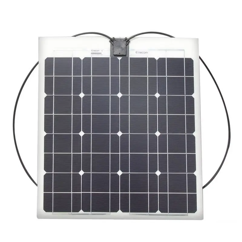 Pannello Solare Ultra Sottile e Flessibile Enecom 45 Wp 604 x 536 mm con Celle Aerospaziali ad Alta Efficienza per Nautica e Vela - Ideale per Imbarcazioni e Attività Nautiche Ultima Occasione