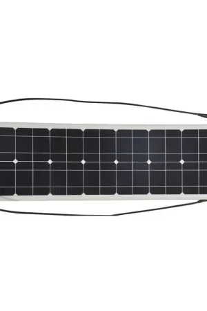 Economico Pannello Solare Enecom 45 Wp Ultra Sottile e Flessibile 1120 x 282 mm - Alta Efficienza Aerospaziale con Celle Sun Power