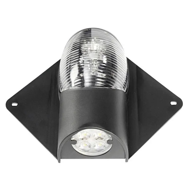Offerta Luce di via/coperta LED 12/24 V con fanali di via 225° - Certificata EN60945 e COLREG 1972 - Carcassa in tecnopolimero adattabile a tutti gli alberi