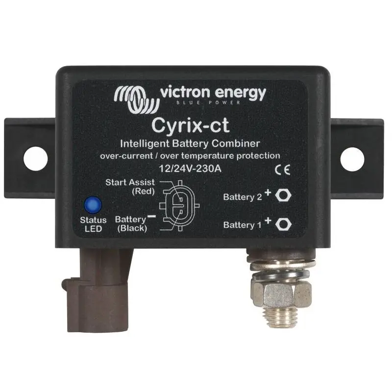 Parallelatore Victron Cyrix-I 500 Ah - Relay Automatica per Ottimizzazione Carica Batterie Nautiche Sconto