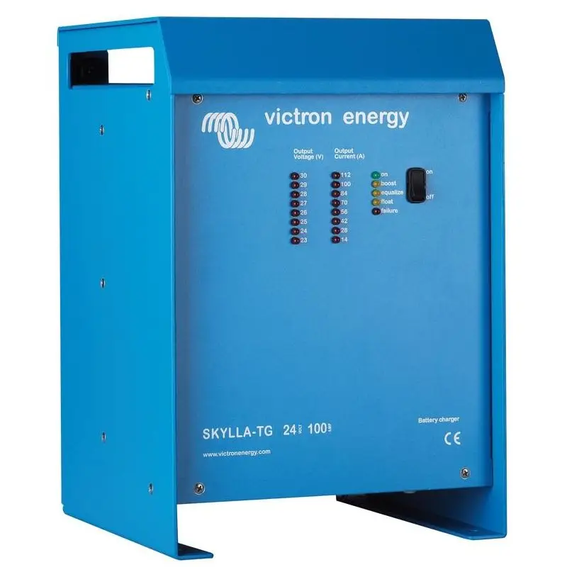 Direttamente Dal Produttore Caricabatteria Victron Skylla 30 + 4 Ah a 3 stadi IUOU per batterie nautiche, con compensazione automatica della temperatura e protezioni multiple.