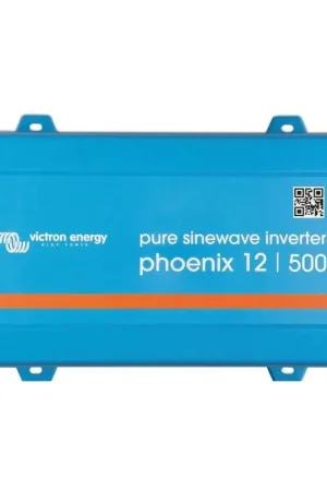 Inverter Victron Phoenix 1200/2400 W 12V per Uso Nautico - Potenza Professionale con Tecnologia Sinumax per Frigoriferi e Motori Elettrici Soddisfatti O Rimborsati