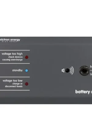 Pannello Allarme Batteria Victron Energy con Tecnologia Sinumax per Nautica - Monitoraggio Avanzato con Allerta Voltaggio, Inversione di Polarità e Ventilazione Forzata per Prestazioni Ottimali in Mare Acquista Ora