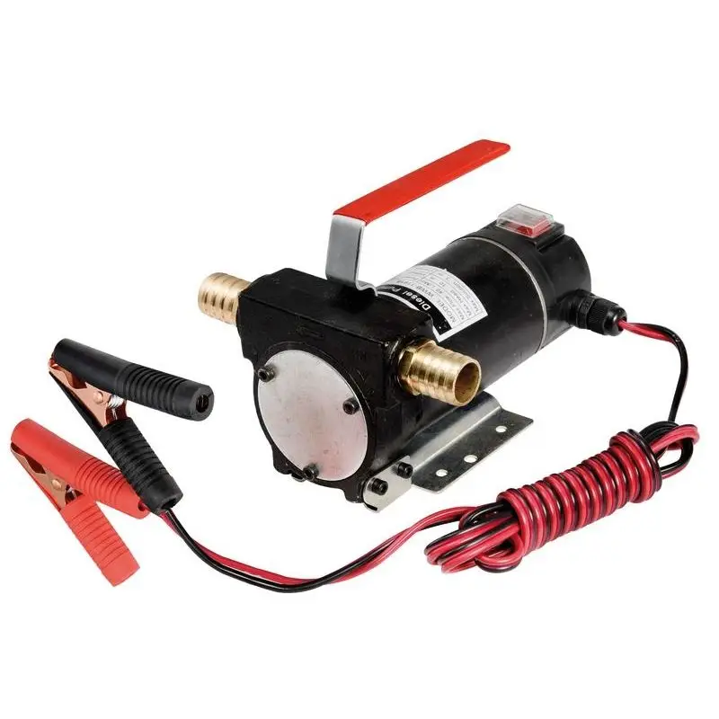 Prezzo Di Fabbrica Pompa Travaso Gasolio 24V 50 l/min Professionale con Filtro e Portagomma - Certificata CE per Nautica