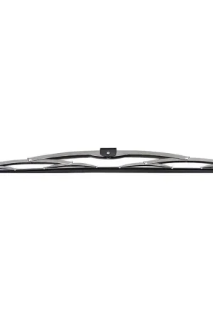 Ultimissimo Modello Spazzola per Pantografo 700 mm con Bracci in Acciaio Inox Lucido e Dispositivo per Lavaggio Vetri - Attacco DIN per Nautica e Barche