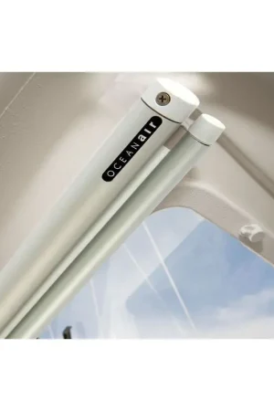 Tenda Avvolgibile Oceanair Rullo Bianco 340 x 280 mm - Cassetta Ultrasottile per Barche e Nautica con Tessuto oscurante al 100% Super Prezzo