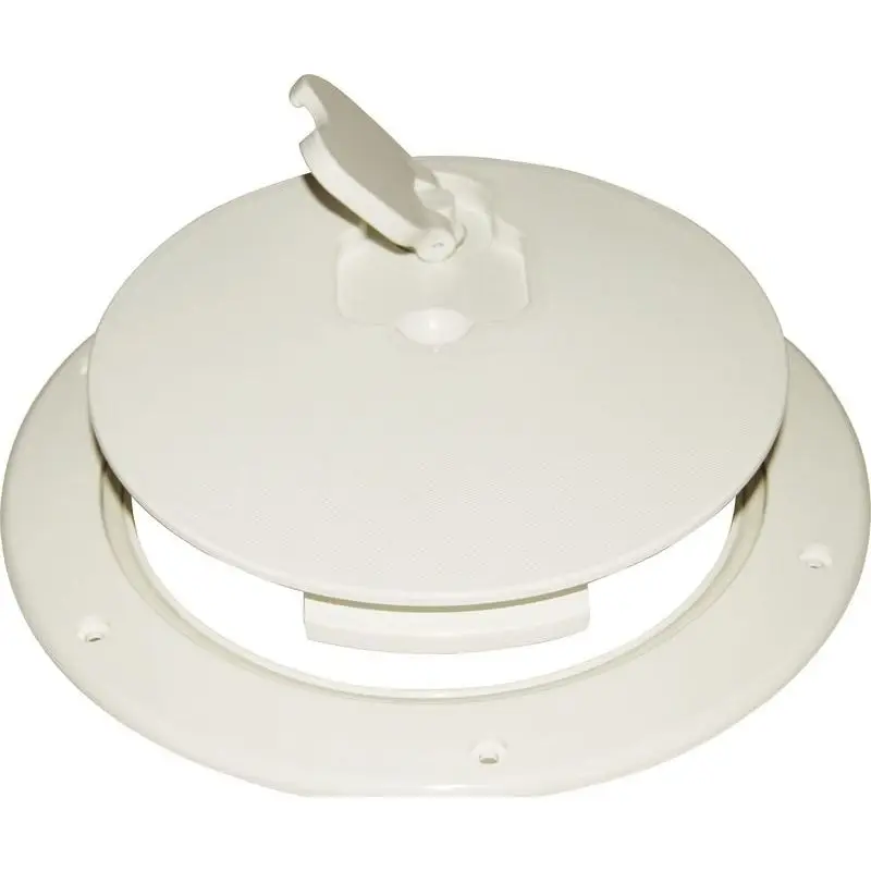 Botola Ispezione RAL 9010 265 x 215 mm con Superficie Antiskid e Apertura a Filo - Ideale per Unità da Diporto Categoria A, B, C, D - Osculati Offerta Speciale