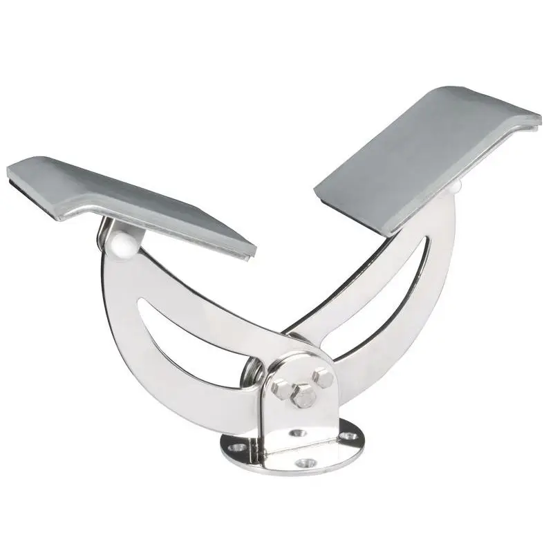 Più Venduto Supporto Doppio Contrapposto Sfilabile Kiwi Marine in Acciaio Inox AISI 316 con Rivestimento Antisdruccolo per Tender e Moto d'Acqua - Adattabile e Regolabile per Ogni Esigenza Nautica