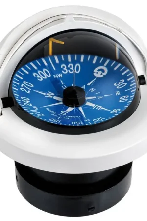 Bussola Riviera 4 con Coperchio Bianco/Blu/Rosa - Strumento Nautico Essenziale per Vela e Navigazione Ultime Pezzi