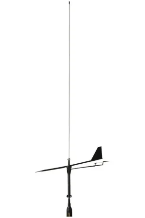 Antenna VHF Glomex Black Swan - Potenza Max 50W e Guadagno 3dB per Comunicazioni Nautiche Affidabili Reso Gratuito