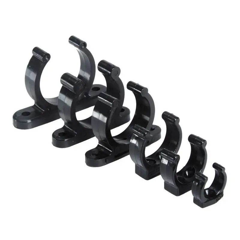 Clip Nera Plastica Pesante 25 mm per Fermaremi e Fermamanici Tipo Pesante Direttamente Dal Produttore