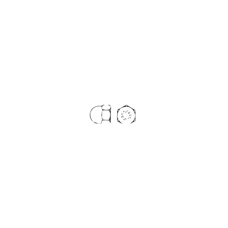 Dadi ciechi in acciaio inox AISI 304 CIECHI-16 per applicazioni nautiche - Ideali per attrezzature marittime Offerta Lampo