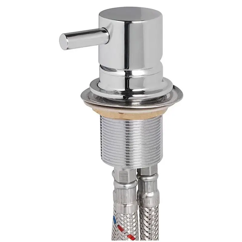 Offerta Rubinetto Doccia Osculati con Testa Cilindrica per Interno/Esterno - Completo di 3 Tubo in Acciaio Inox