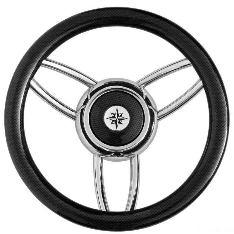 Volante Bliz in Acciaio Inox Lucido con Cono Universale - Osculati - Design Elegante e Resistente per la Vela e la Nautica Affare