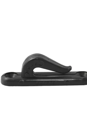 Gancio in nylon Allen 57mm per scottina spi - Fissaggio drizza Ø4mm - Colore nero Prezzo Basso